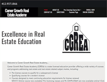 Tablet Screenshot of cgrea.com
